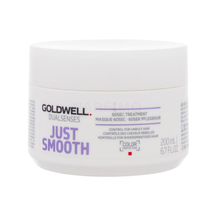 Goldwell Dualsenses Just Smooth 60sec Treatment Maska za kosu za žene 200 ml