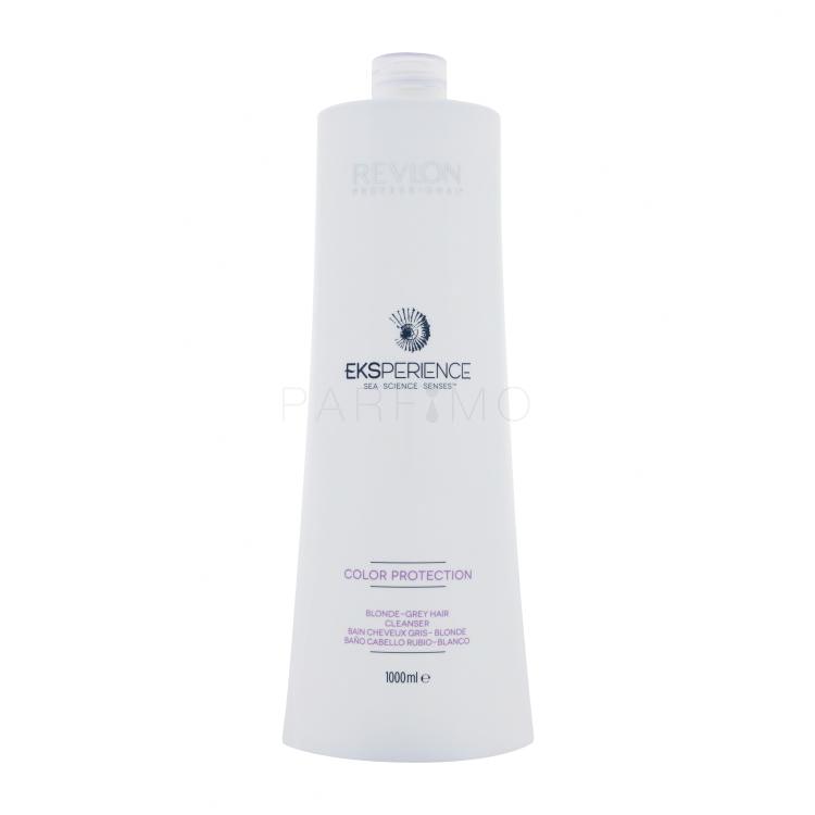 Revlon Professional Eksperience Color Protection Blonde &amp; Grey Hair Cleanser Šampon za žene 1000 ml