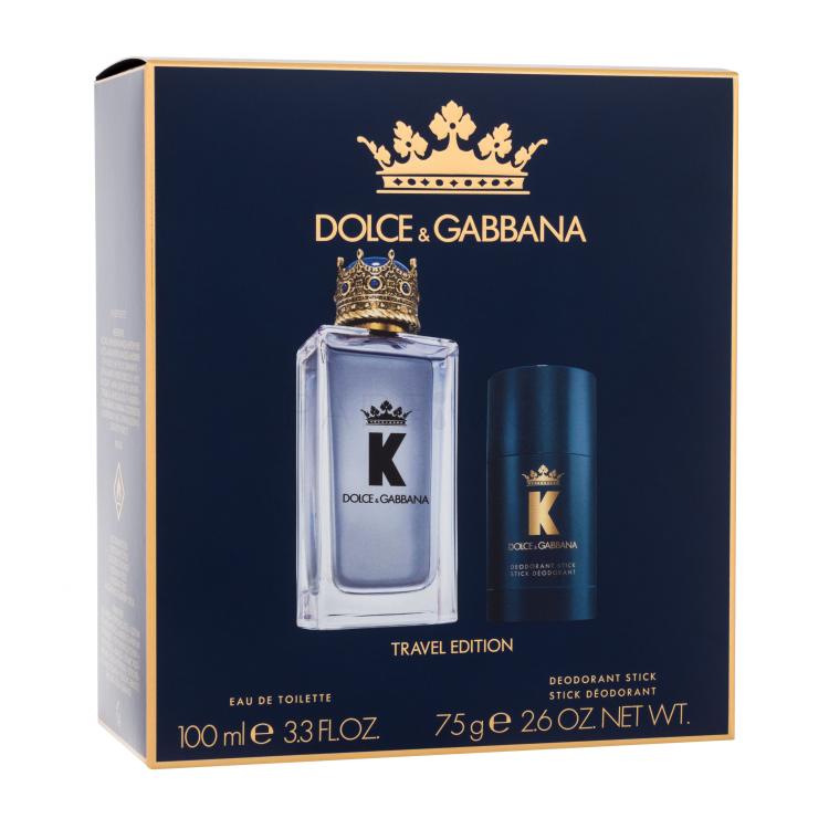 Dolce&amp;Gabbana K Travel Edition Poklon set toaletna voda 100 ml + dezodorans 75 g