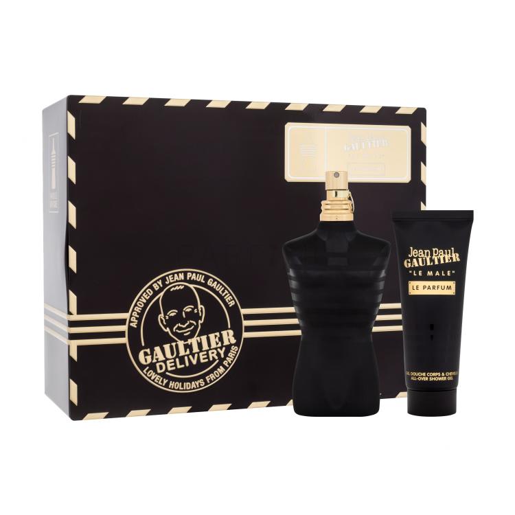 Jean Paul Gaultier Le Male Le Parfum Intense Poklon set parfemska voda 125 ml + gel za tuširanje 75 ml