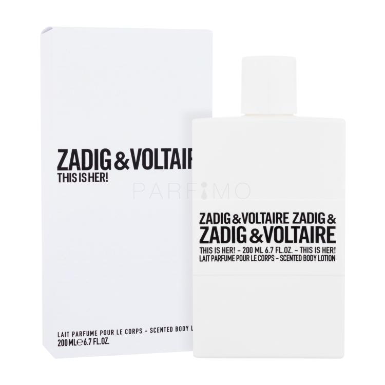 Zadig &amp; Voltaire This is Her! Losion za tijelo za žene 200 ml
