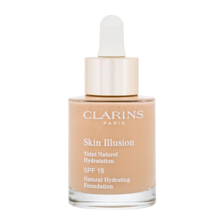 Clarins Skin Illusion Natural Hydrating SPF15 Puder za žene 30 ml Nijansa 110 Honey