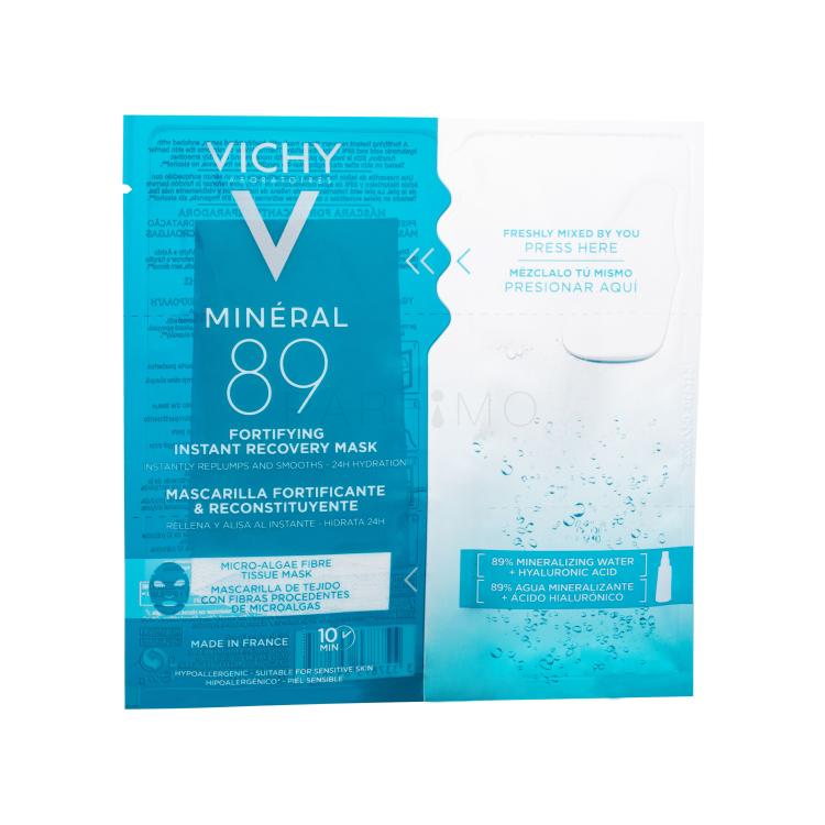 Vichy Minéral 89 Fortifying Recovery Mask Maska za lice za žene 29 g