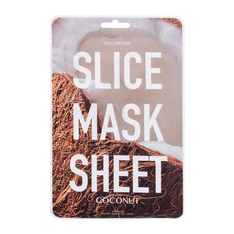 Kocostar Slice Mask Coconut Maska za lice za žene 20 ml