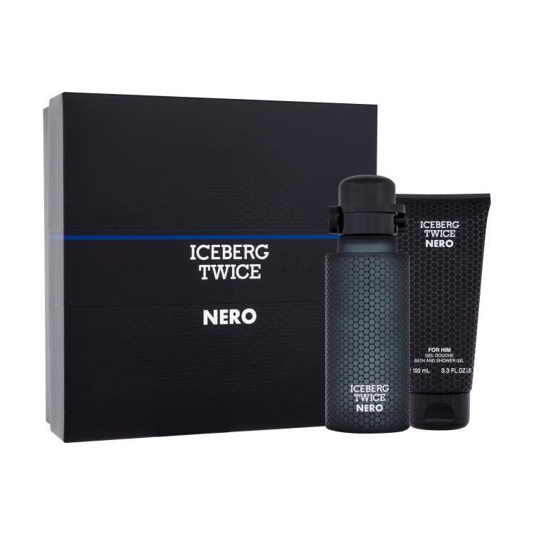 Iceberg Twice Nero Poklon set toaletna voda 125 ml + gel za tuširanje 100 ml