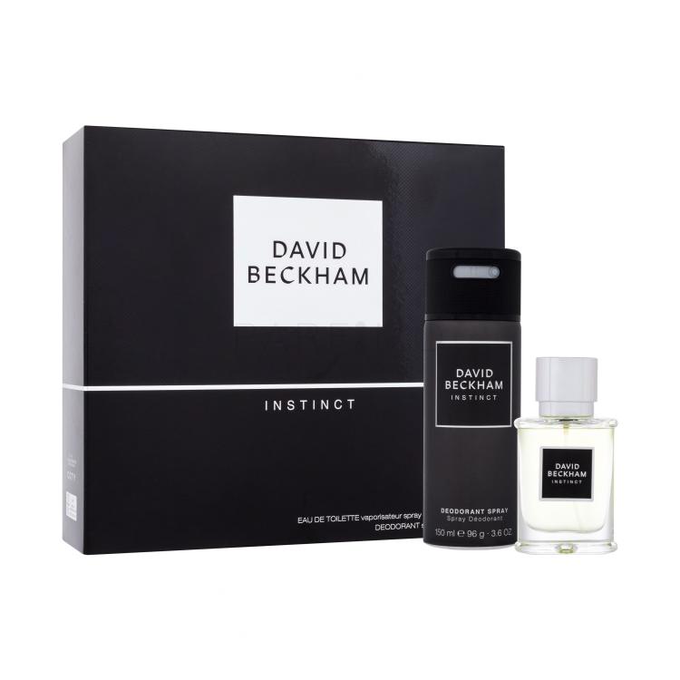 David Beckham Instinct Poklon set toaletna voda 30 ml + dezodorans 150 ml