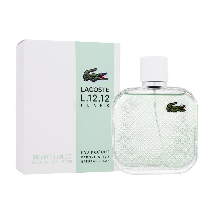Lacoste L.12.12 Blanc Eau Fraiche Toaletna voda za muškarce 100 ml