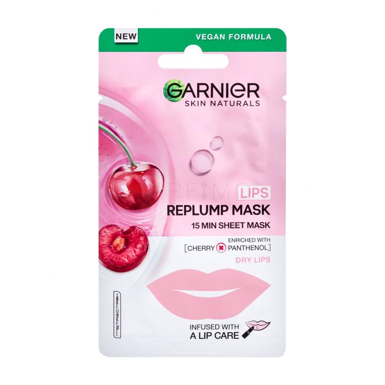Garnier Skin Naturals Lips Replump Mask Maska za lice za žene 5 g