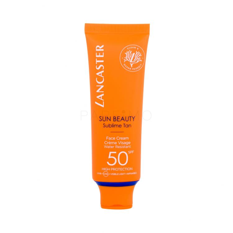 Lancaster Sun Beauty Face Cream SPF50 Proizvod za zaštitu lica od sunca 50 ml