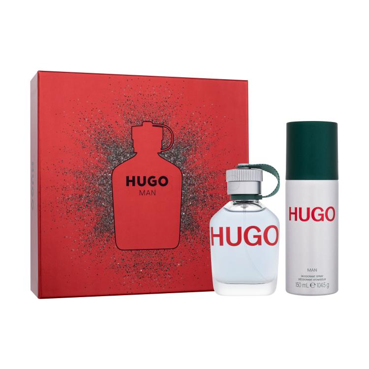 HUGO BOSS Hugo Man Poklon set toaletna voda 75 ml + dezodorans 150 ml