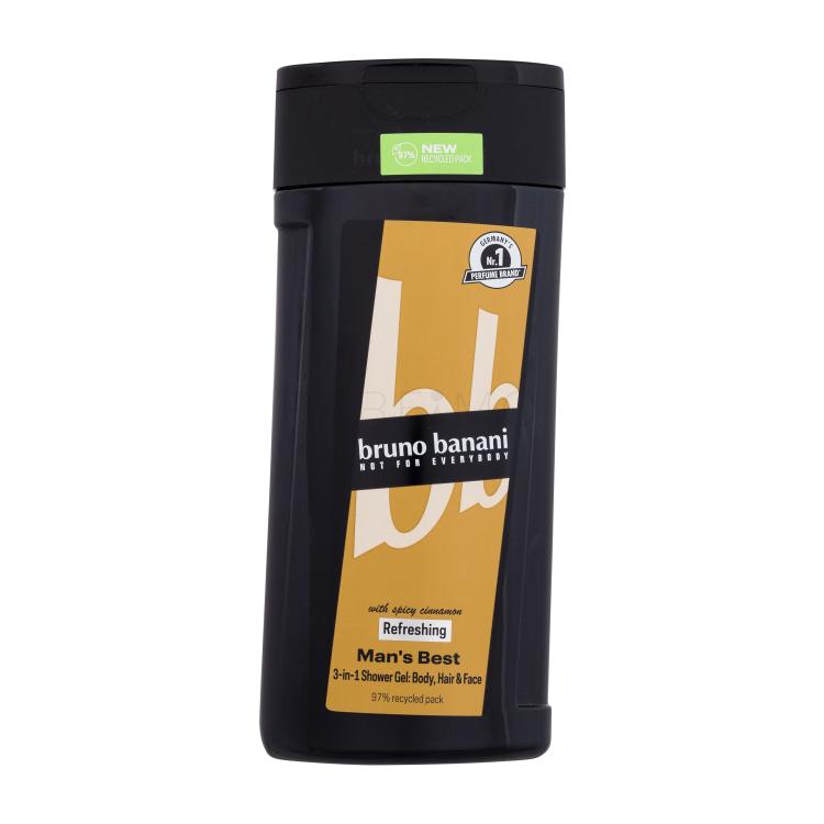 Bruno Banani Man&#039;s Best With Spicy Cinnamon Gel za tuširanje za muškarce 250 ml