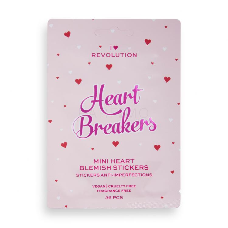 I Heart Revolution Heartbreakers Mini Blemish Stickers Njega problematične kože za žene 36 kom