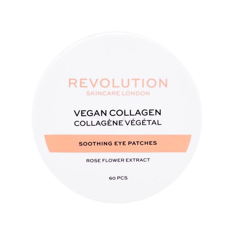 Revolution Skincare Vegan Collagen Soothing Eye Patches Maska za područje oko očiju za žene 60 kom