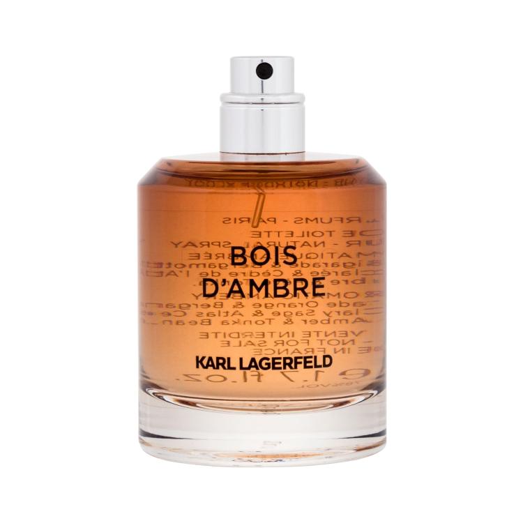 Karl Lagerfeld Les Parfums Matières Bois d&#039;Ambre Toaletna voda za muškarce 50 ml tester