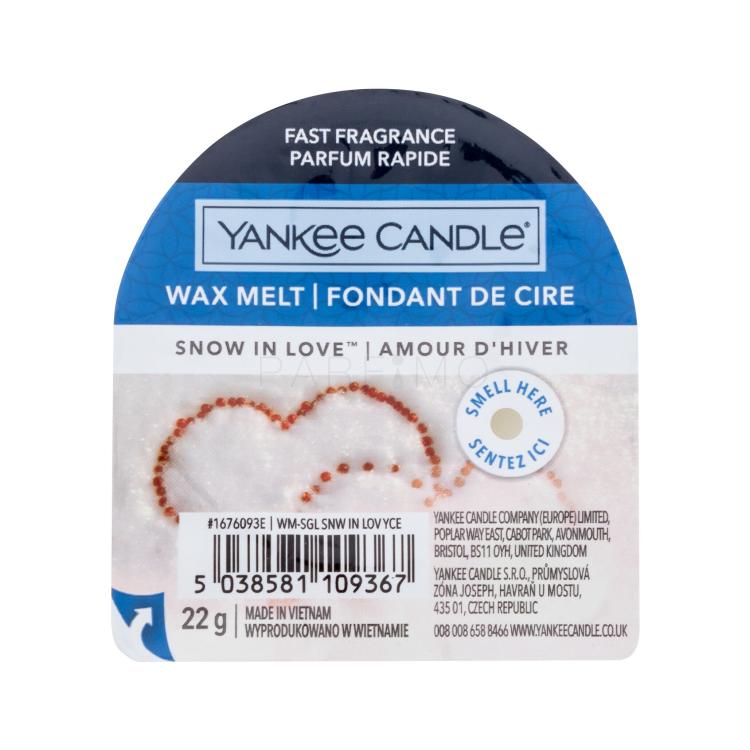 Yankee Candle Snow In Love Mirisni vosak 22 g