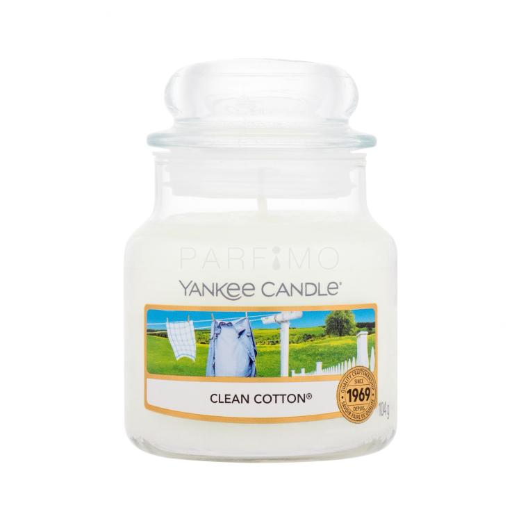 Yankee Candle Clean Cotton Mirisna svijeća 104 g