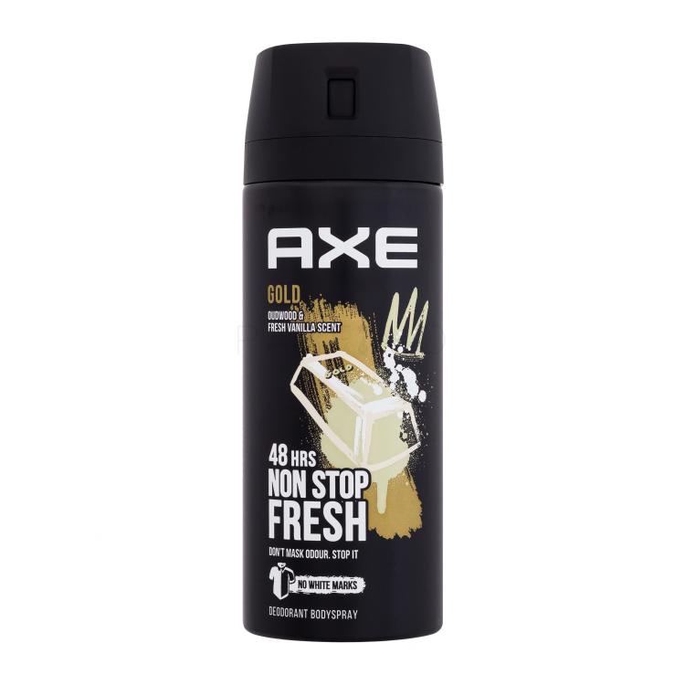Axe Gold Oud Wood &amp; Fresh Vanilla Dezodorans za muškarce 150 ml