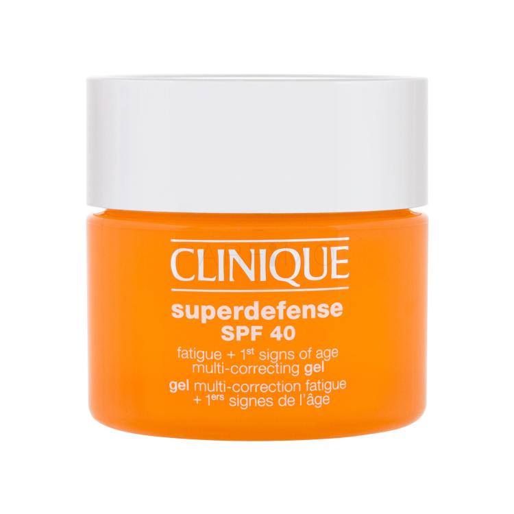 Clinique Superdefense Multi-Correcting SPF40 Gel za lice za žene 50 ml