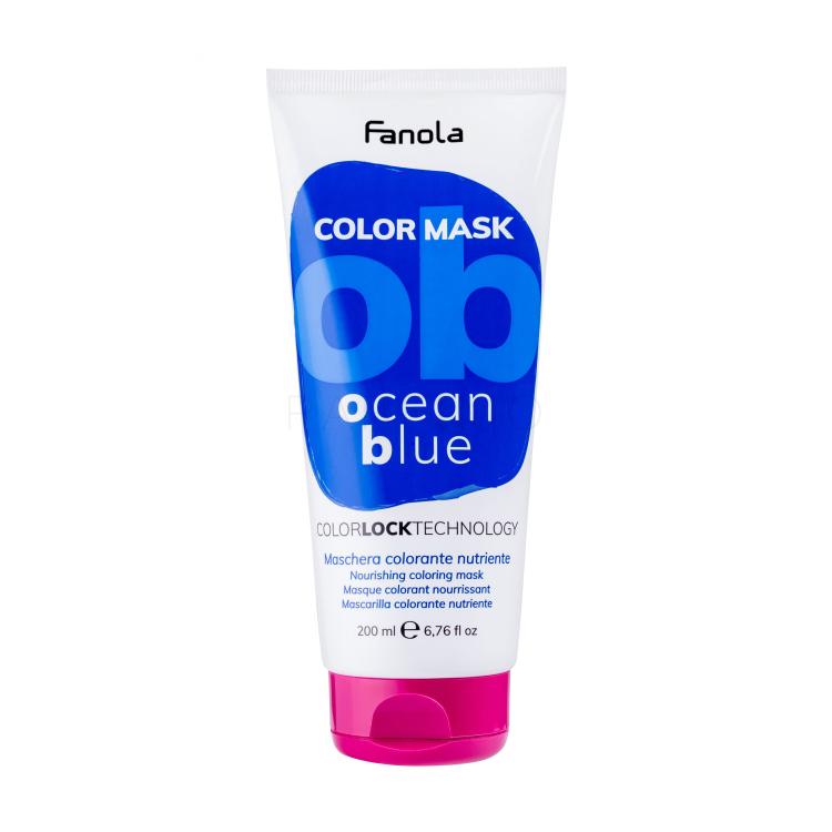 Fanola Color Mask Boja za kosu za žene 200 ml Nijansa Ocean Blue