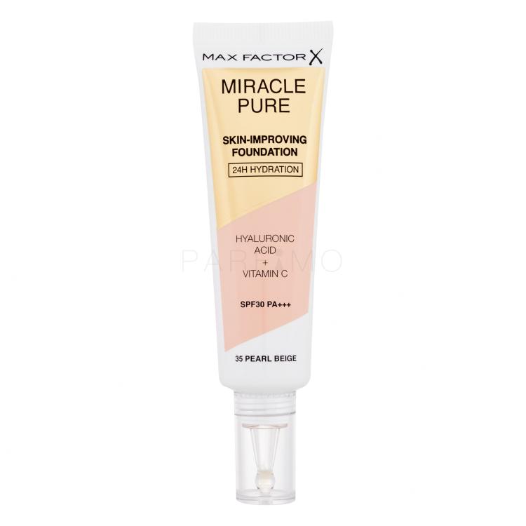 Max Factor Miracle Pure Skin-Improving Foundation SPF30 Puder za žene 30 ml Nijansa 35 Pearl Beige