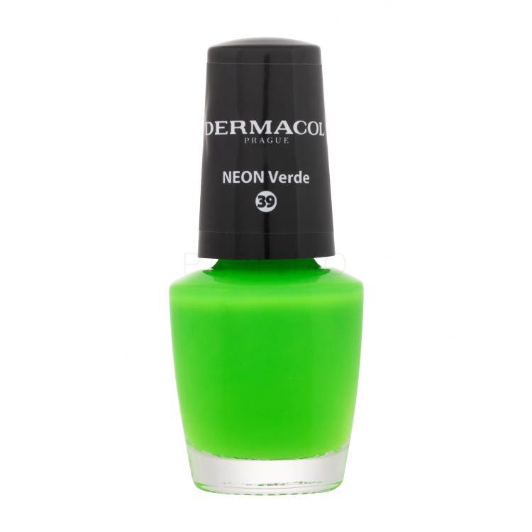 Dermacol Neon Lak za nokte za žene 5 ml Nijansa 39 Neon Verde