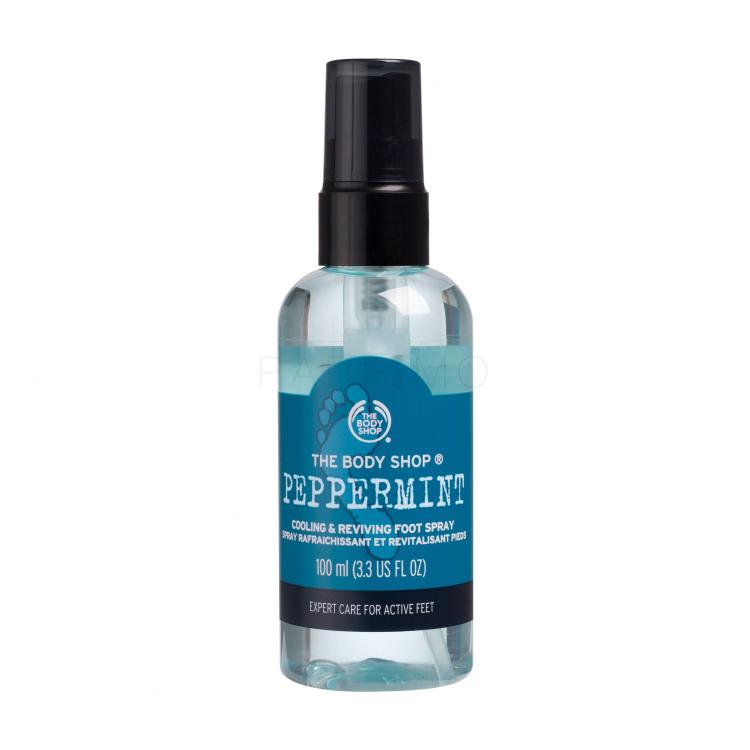 The Body Shop Peppermint Cooling &amp; Reviving Spray Sprej za noge za žene 100 ml