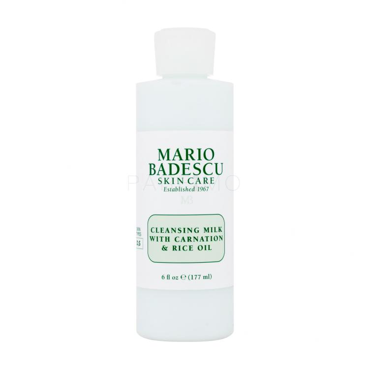 Mario Badescu Cleansers Cleansing Milk With Carnation &amp; Rice Oil Mlijeko za čišćenje lica za žene 177 ml