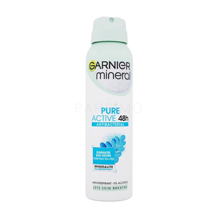 Garnier Mineral Pure Active 48h Antiperspirant za žene 150 ml