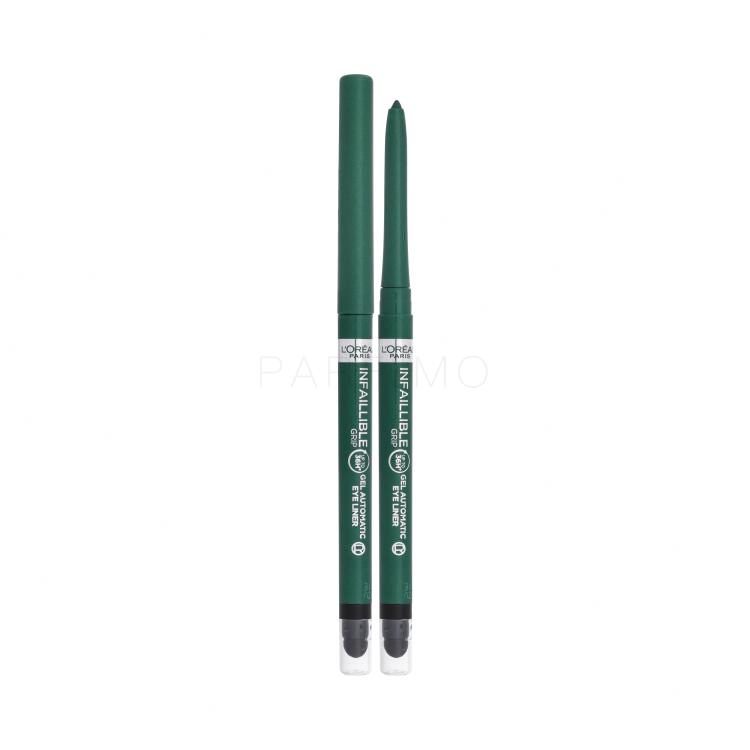 L&#039;Oréal Paris Infaillible Grip 36H Gel Automatic Eye Liner Olovka za oči za žene 1,2 g Nijansa 008 Emerald Green