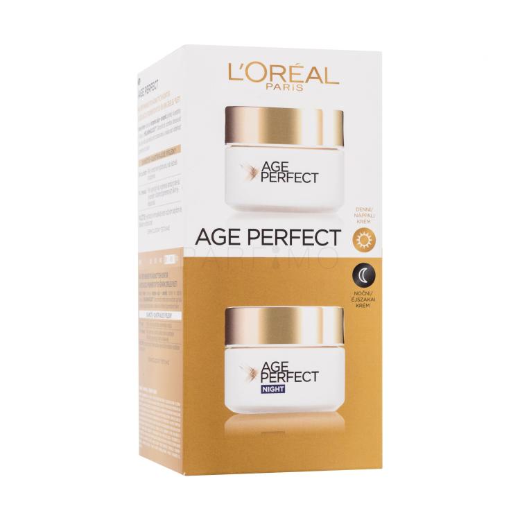 L&#039;Oréal Paris Age Perfect Poklon set dnevna krema za lice Age Perfect 50 ml + noćna krema za lice Age Perfect 50 ml