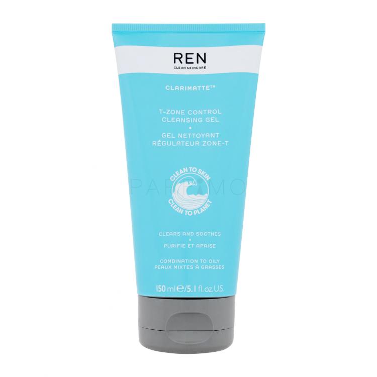 REN Clean Skincare Clarimatte T-Zone Control Cleansing Gel Gel za čišćenje lica za žene 150 ml