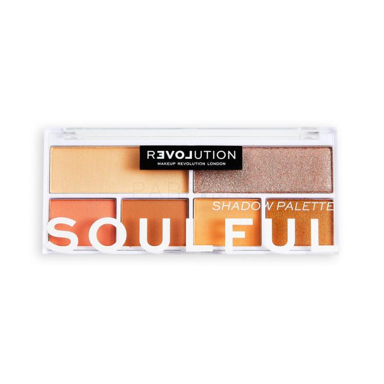 Revolution Relove Colour Play Shadow Palette Sjenilo za oči za žene 5,2 g Nijansa Soulful