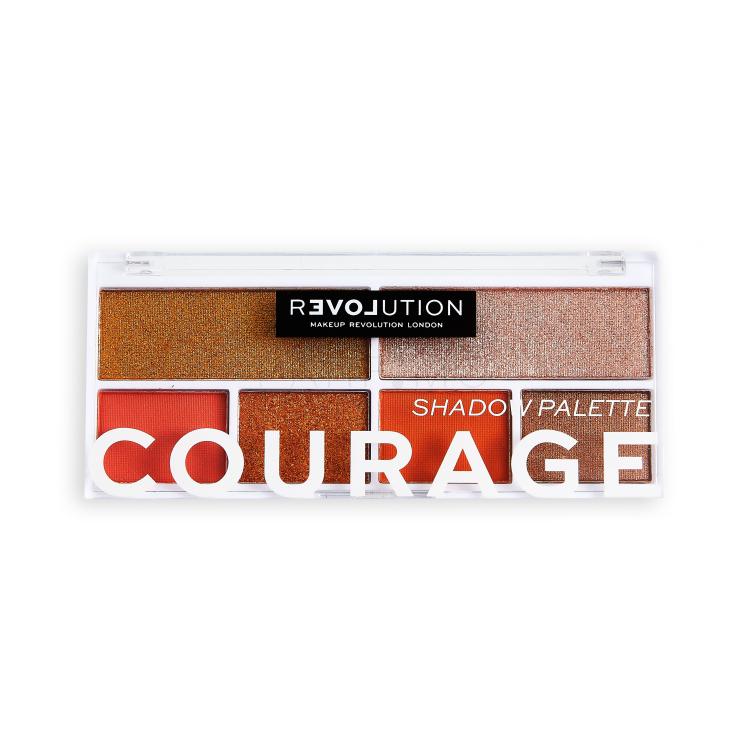 Revolution Relove Colour Play Shadow Palette Sjenilo za oči za žene 5,2 g Nijansa Courage