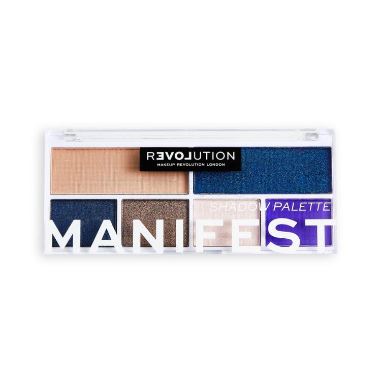 Revolution Relove Colour Play Shadow Palette Sjenilo za oči za žene 5,2 g Nijansa Manifest
