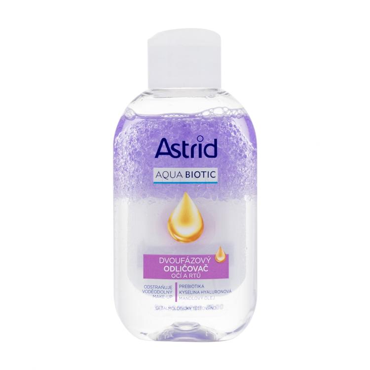 Astrid Aqua Biotic Two-Phase Remover Odstranjivač make-upa za žene 125 ml