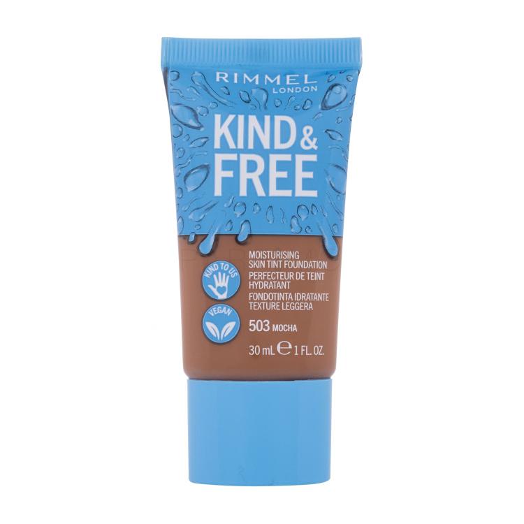 Rimmel London Kind &amp; Free Skin Tint Foundation Puder za žene 30 ml Nijansa 503 Mocha