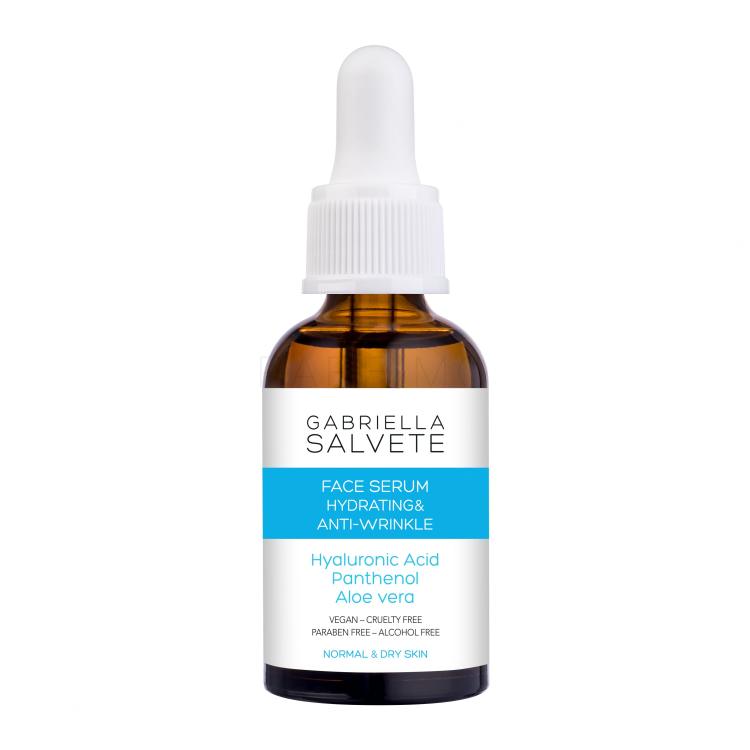 Gabriella Salvete Face Serum Hydrating &amp; Anti-Wrinkle Serum za lice za žene 30 ml