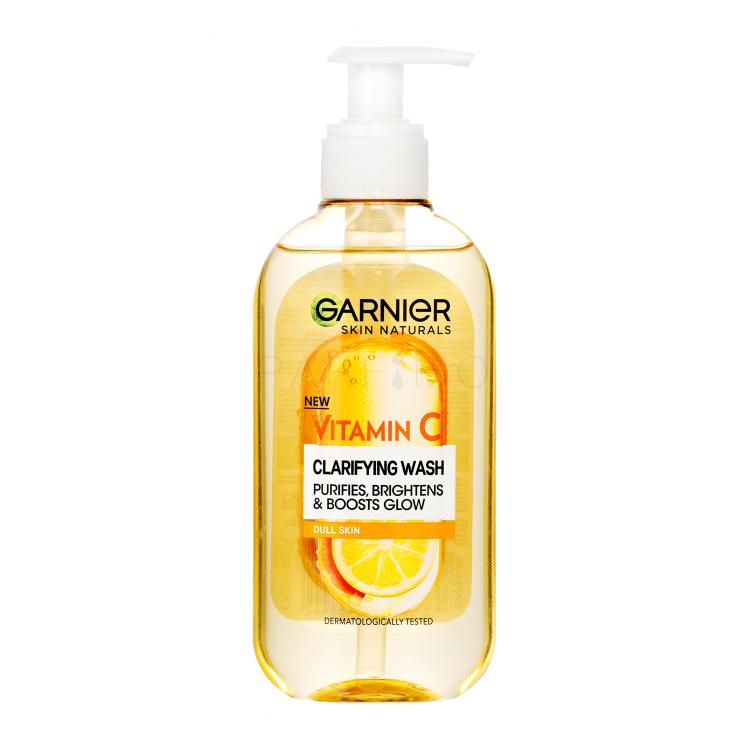 Garnier Skin Naturals Vitamin C Clarifying Wash Gel za čišćenje lica za žene 200 ml