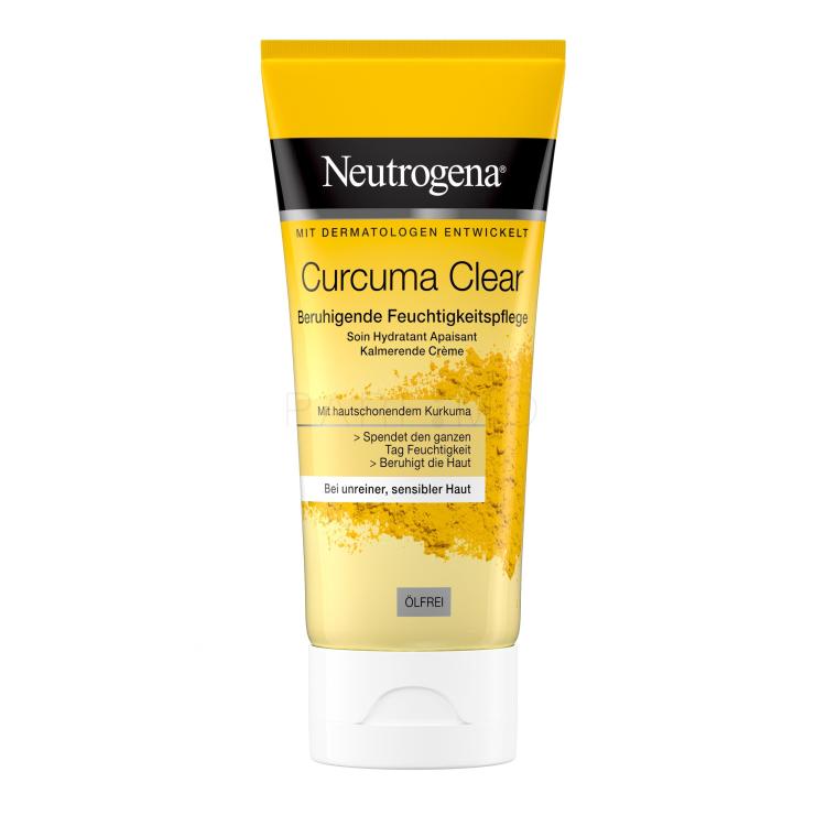 Neutrogena Curcuma Clear Moisturizing and Soothing Cream Dnevna krema za lice 75 ml