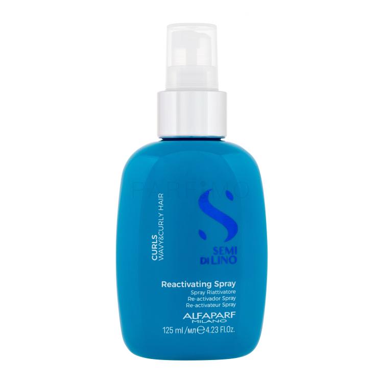 ALFAPARF MILANO Semi Di Lino Curls Reactivating Spray Zaštita kose od topline za žene 125 ml