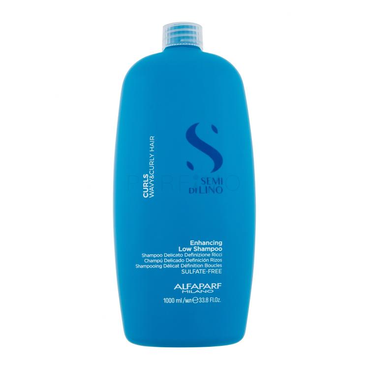 ALFAPARF MILANO Semi Di Lino Curls Enhancing Low Shampoo Šampon za žene 1000 ml