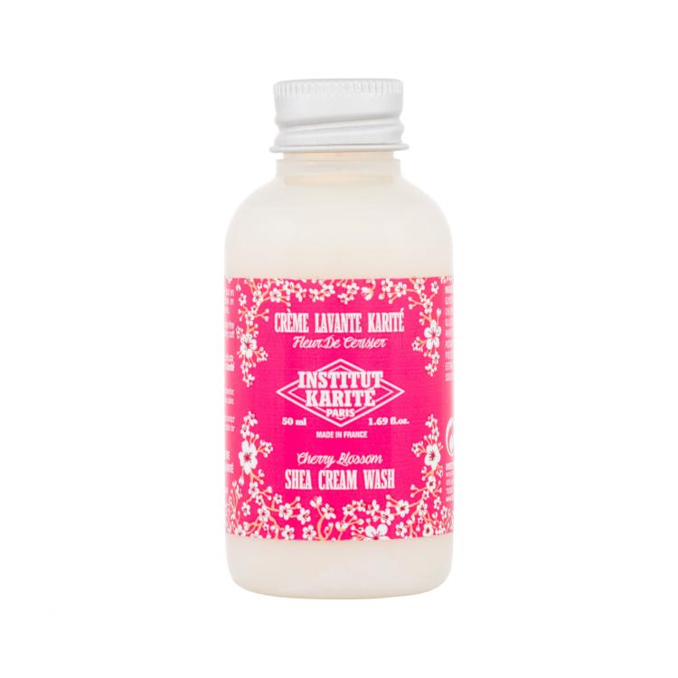 Institut Karité Shea Cream Wash Cherry Blossom Krema za tuširanje za žene 50 ml