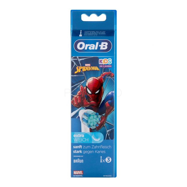 Oral-B Kids Brush Heads Spider-Man Zamjenske glave za djecu set