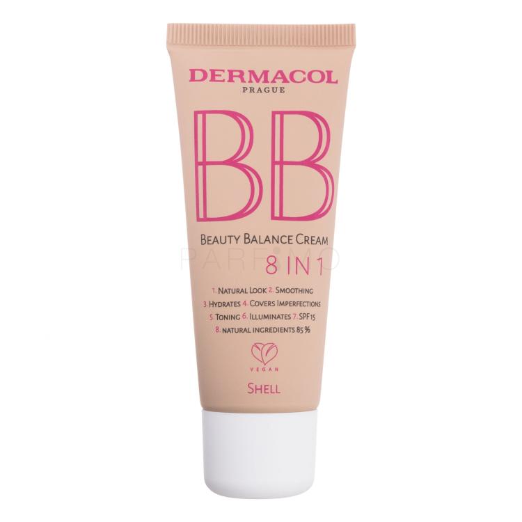 Dermacol BB Beauty Balance Cream 8 IN 1 SPF 15 BB krema za žene 30 ml Nijansa 3 Shell