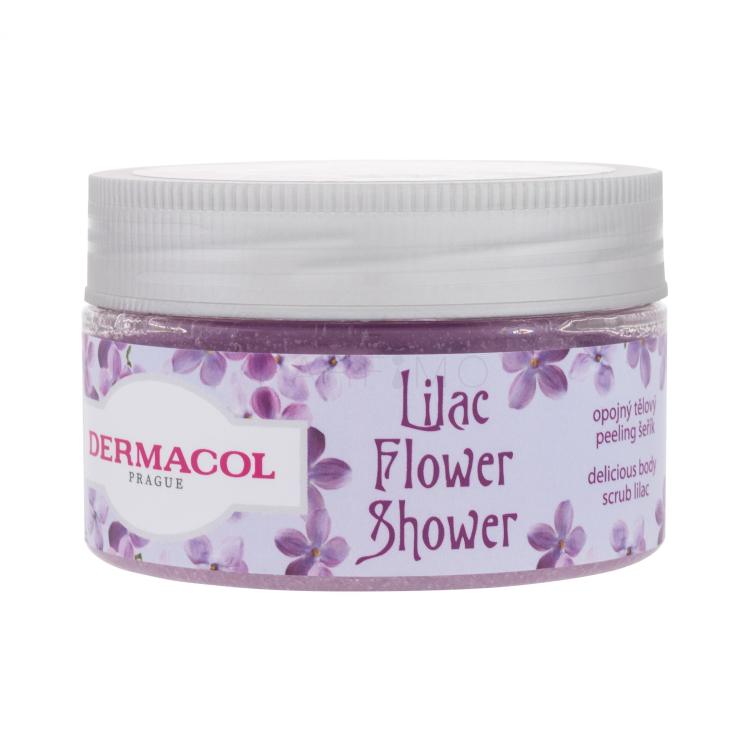 Dermacol Lilac Flower Shower Body Scrub Piling za tijelo za žene 200 g