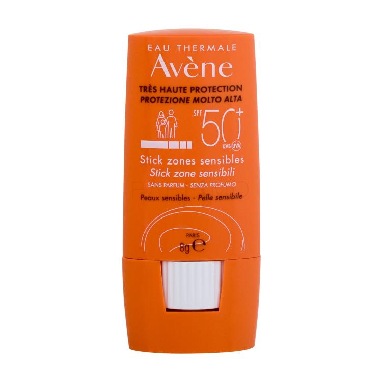 Avene Stick Zones Sensibles SPF 50+ Proizvod za zaštitu od sunca za tijelo 8 g