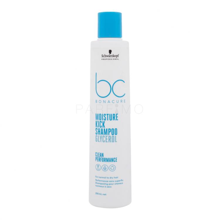 Schwarzkopf Professional BC Bonacure Moisture Kick Glycerol Shampoo Šampon za žene 250 ml