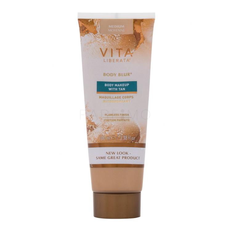 Vita Liberata Body Blur™ Body Makeup With Tan Puder za žene 100 ml Nijansa Medium