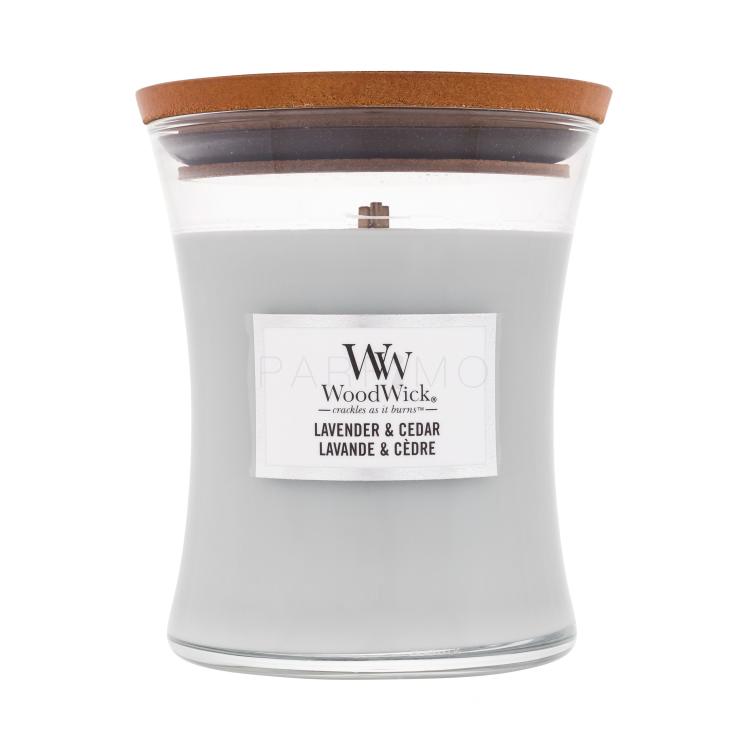 WoodWick Lavender &amp; Cedar Mirisna svijeća 275 g