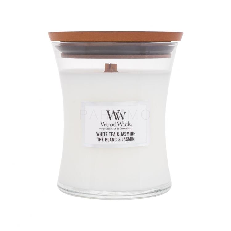 WoodWick White Tea &amp; Jasmine Mirisna svijeća 275 g